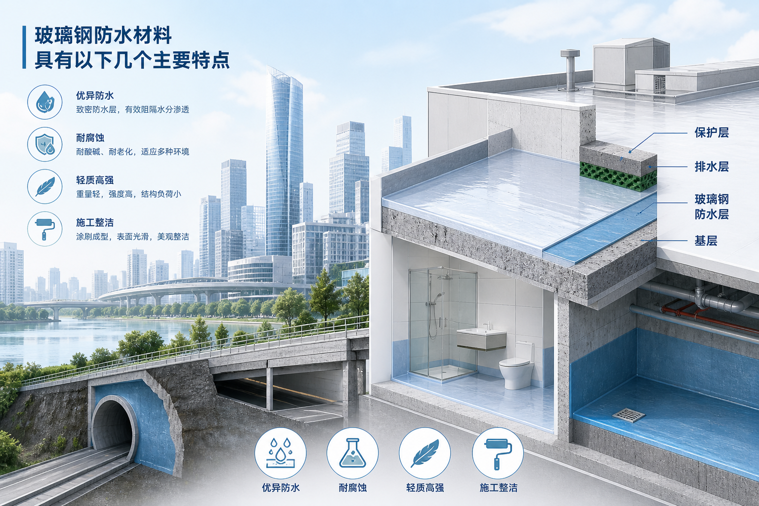 2023年玻璃钢防水材料市场趋势分析，关注 晋城 发展